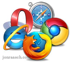 different browsers