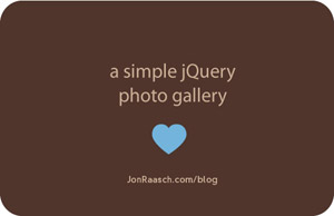 Simple jQuery Slideshow Tutorial